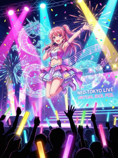 抖音风动漫-星光偶像祭